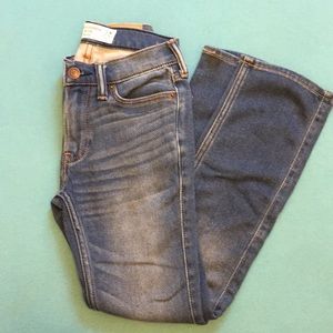 Abercrombie kids skinny sweatpant stretch jeans.